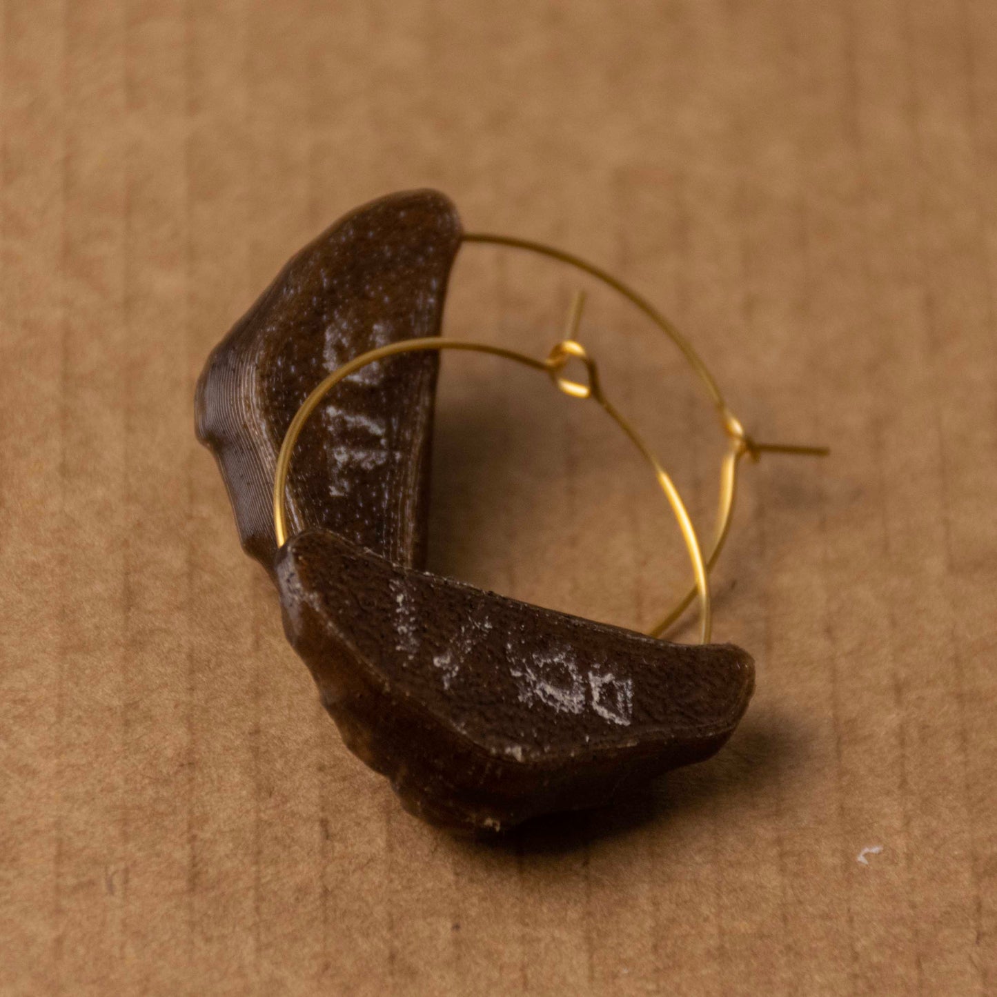 Croissant Hoop Earrings - statement jewelry for day/night