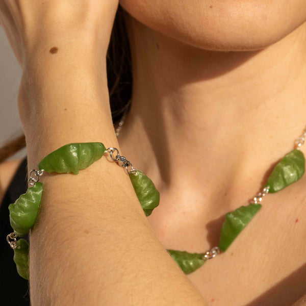 Croissant Bracelet - statement jewelry for day/night