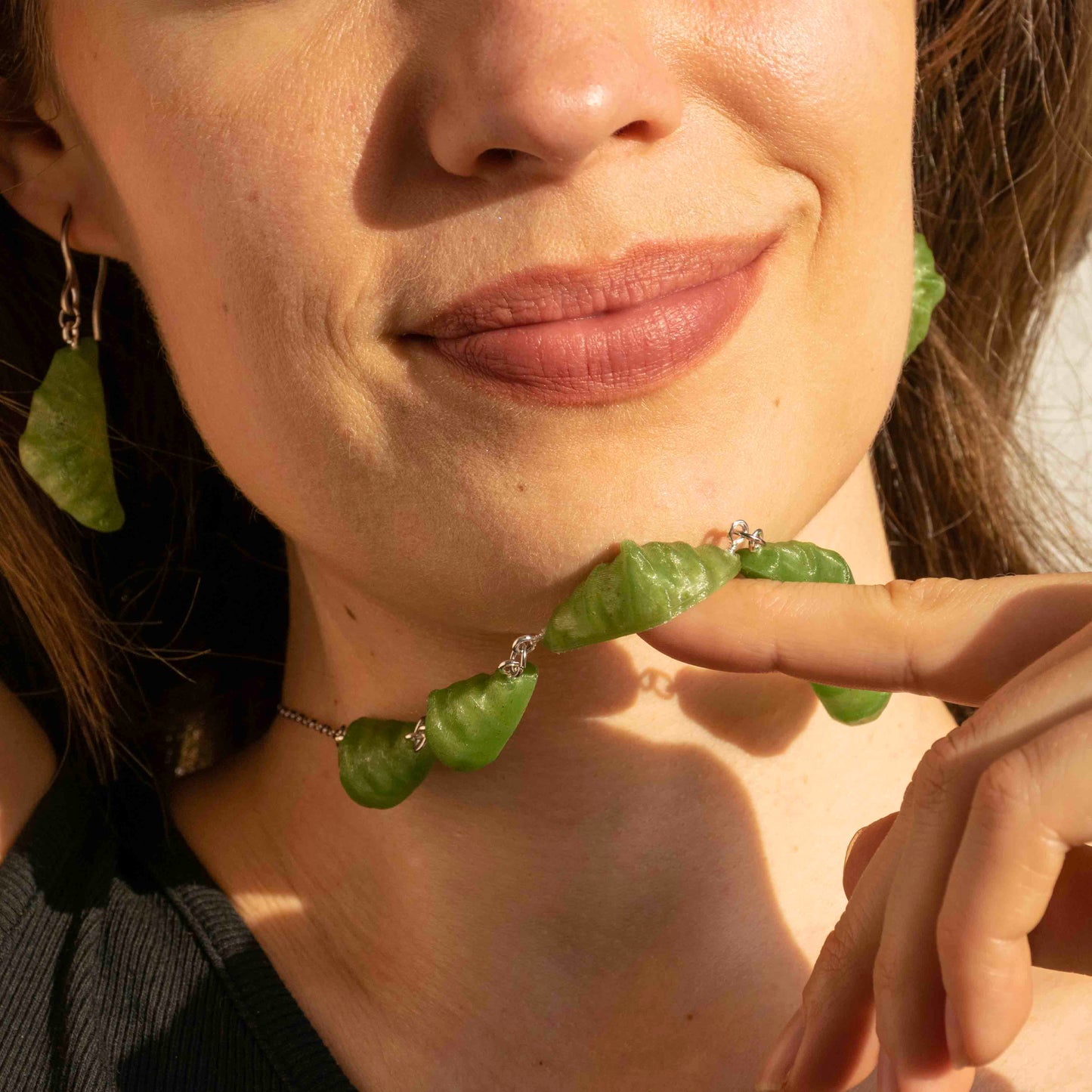 Croissant Drop Earrings - statement jewelry for day/night