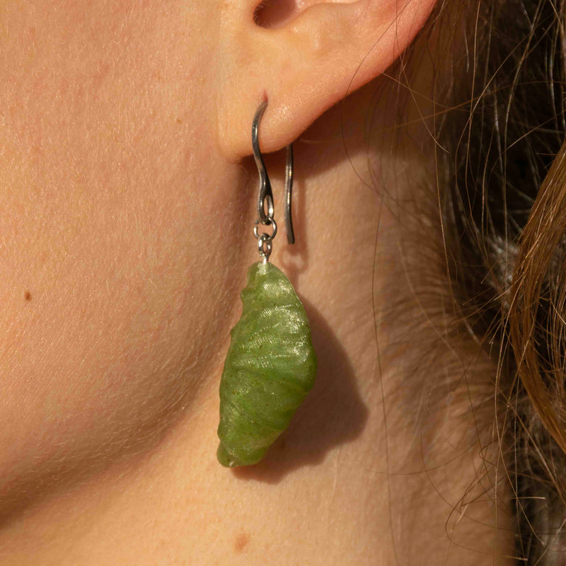Croissant Drop Earrings - statement jewelry for day/night