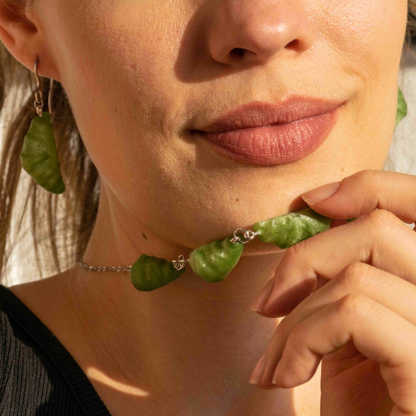 Croissant Collar Necklace - statement jewelry for day/night