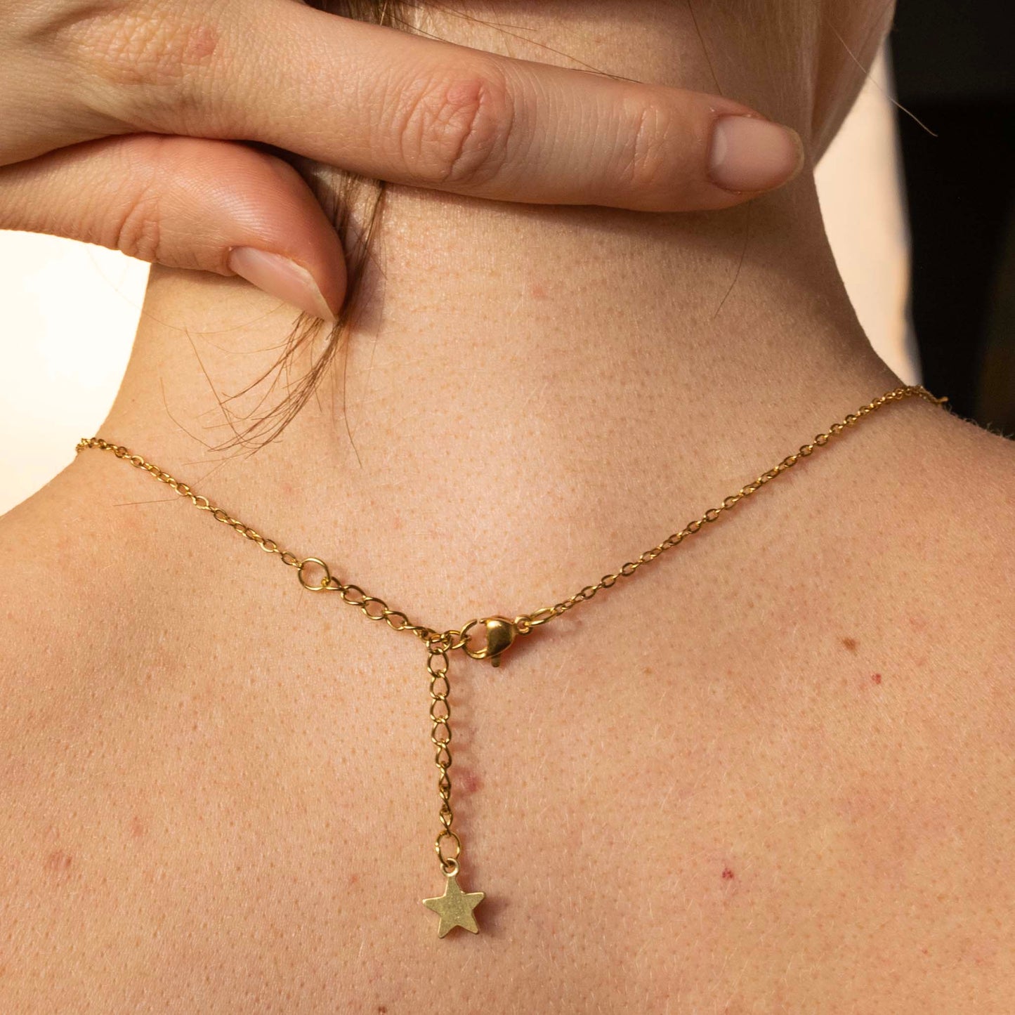 Croissant Collar Necklace - statement jewelry for day/night