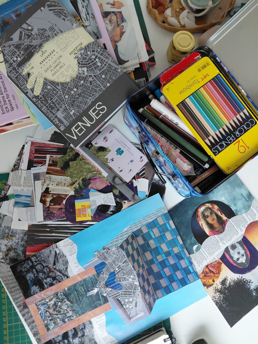 Whimsy Collage Workshop 3/11