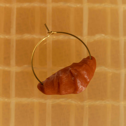 Croissant Hoop Earrings - statement jewelry for day/night