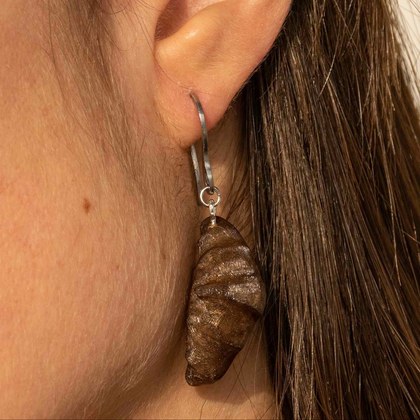 Croissant Drop Earrings - statement jewelry for day/night