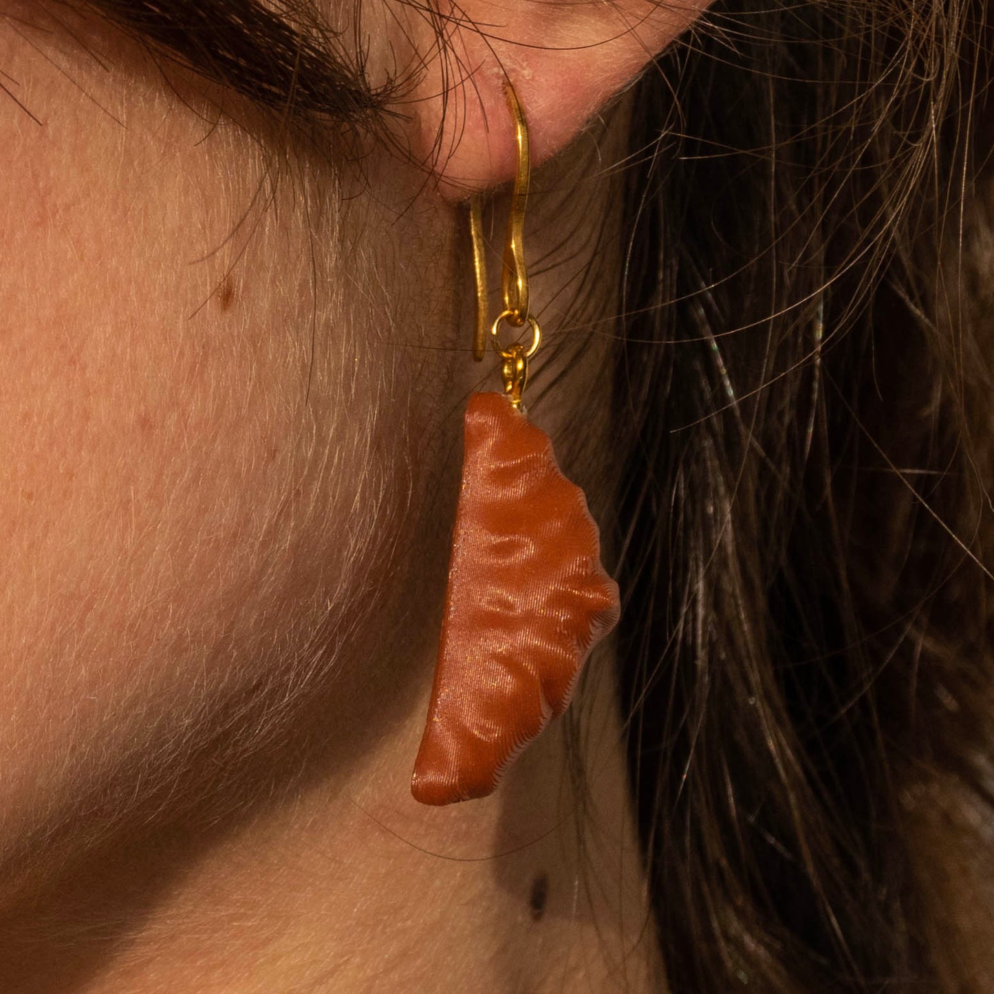 Croissant Drop Earrings - statement jewelry for day/night