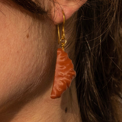 Croissant Drop Earrings - statement jewelry for day/night