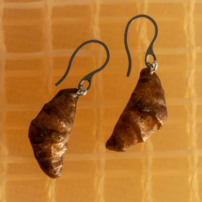 Croissant Drop Earrings - statement jewelry for day/night