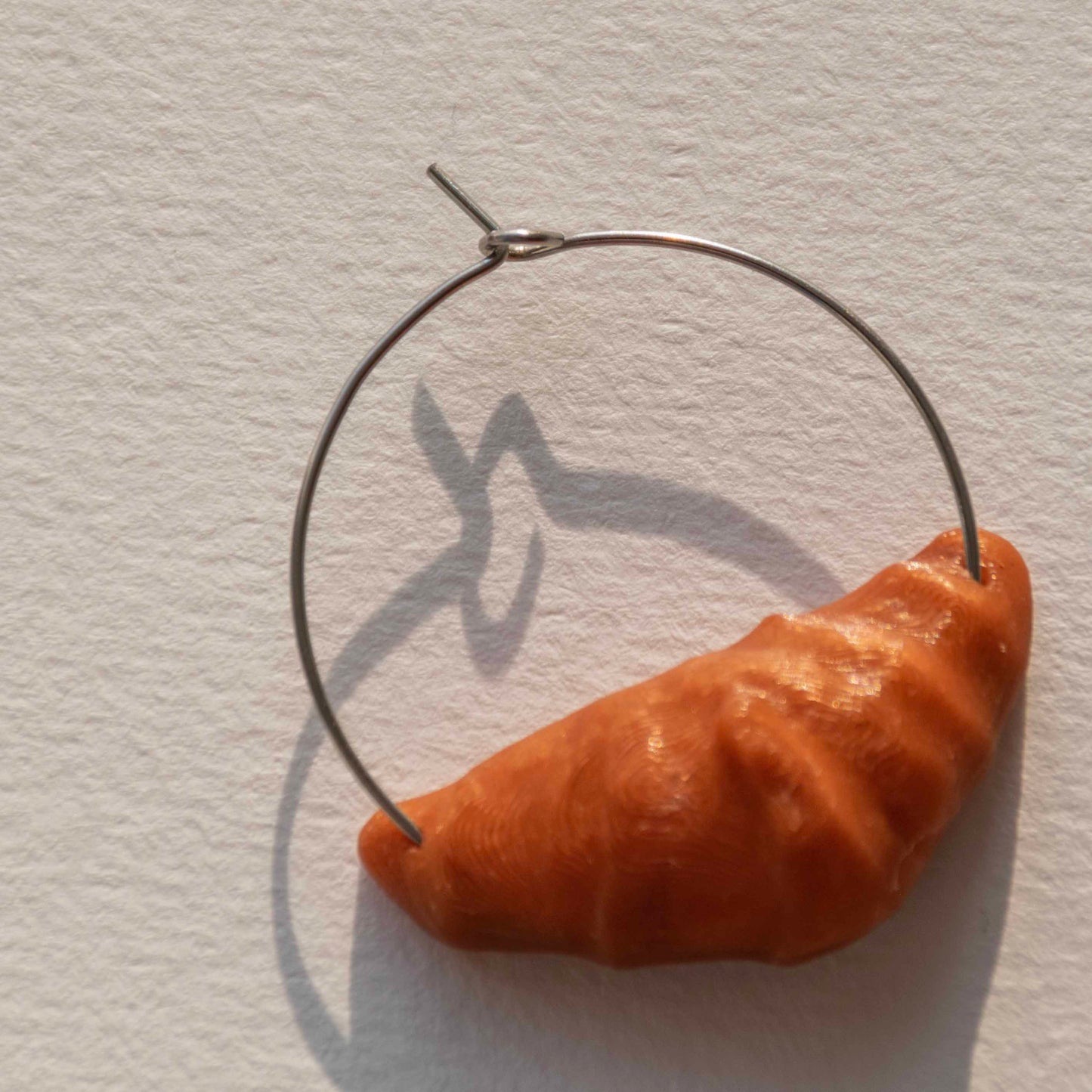 Croissant Hoop Earrings - statement jewelry for day/night