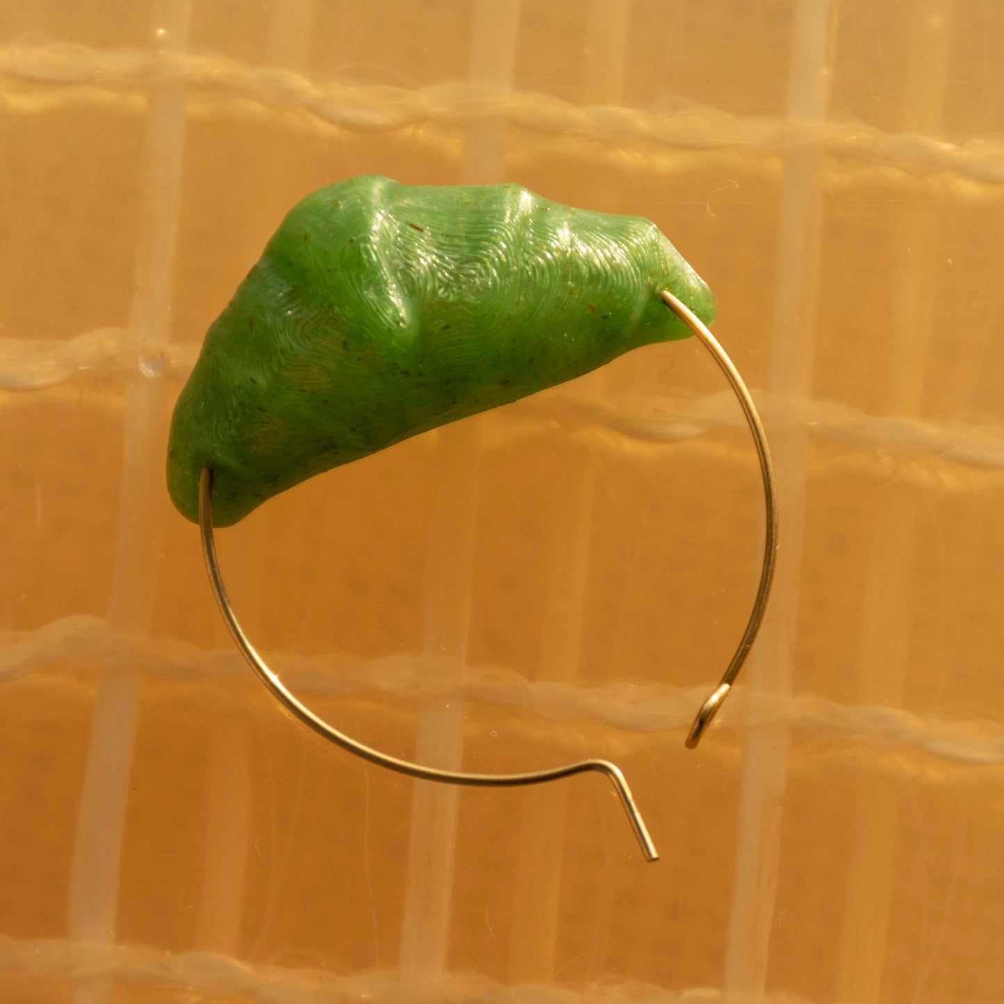 Croissant Hoop Earrings - statement jewelry for day/night