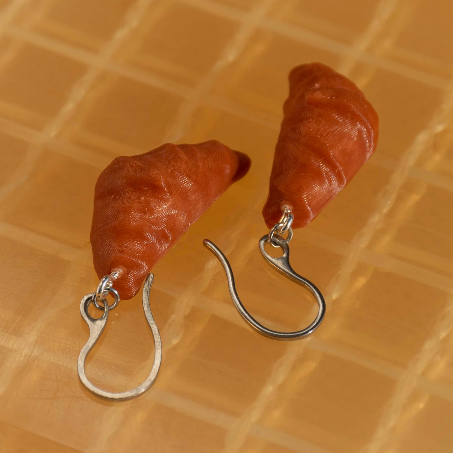 Croissant Drop Earrings - statement jewelry for day/night