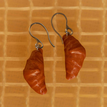 Croissant Drop Earrings - statement jewelry for day/night