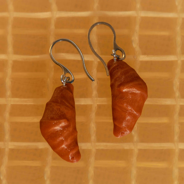 Croissant Drop Earrings - statement jewelry for day/night