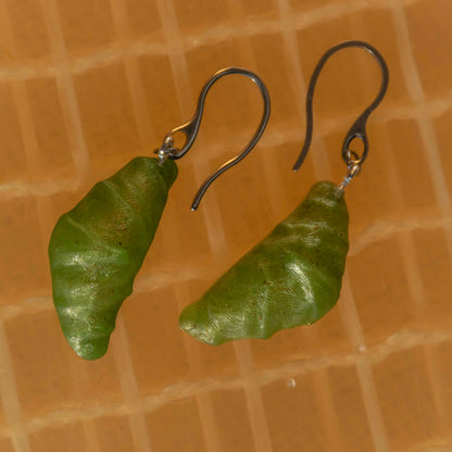 Croissant Drop Earrings - statement jewelry for day/night