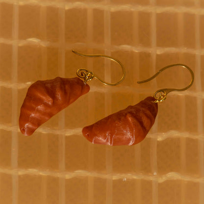 Croissant Drop Earrings - statement jewelry for day/night