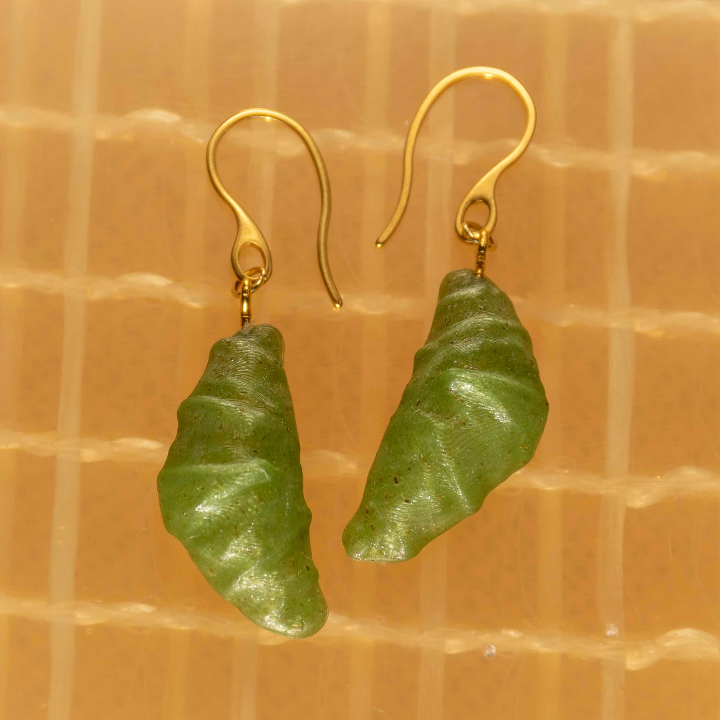 Croissant Drop Earrings - statement jewelry for day/night