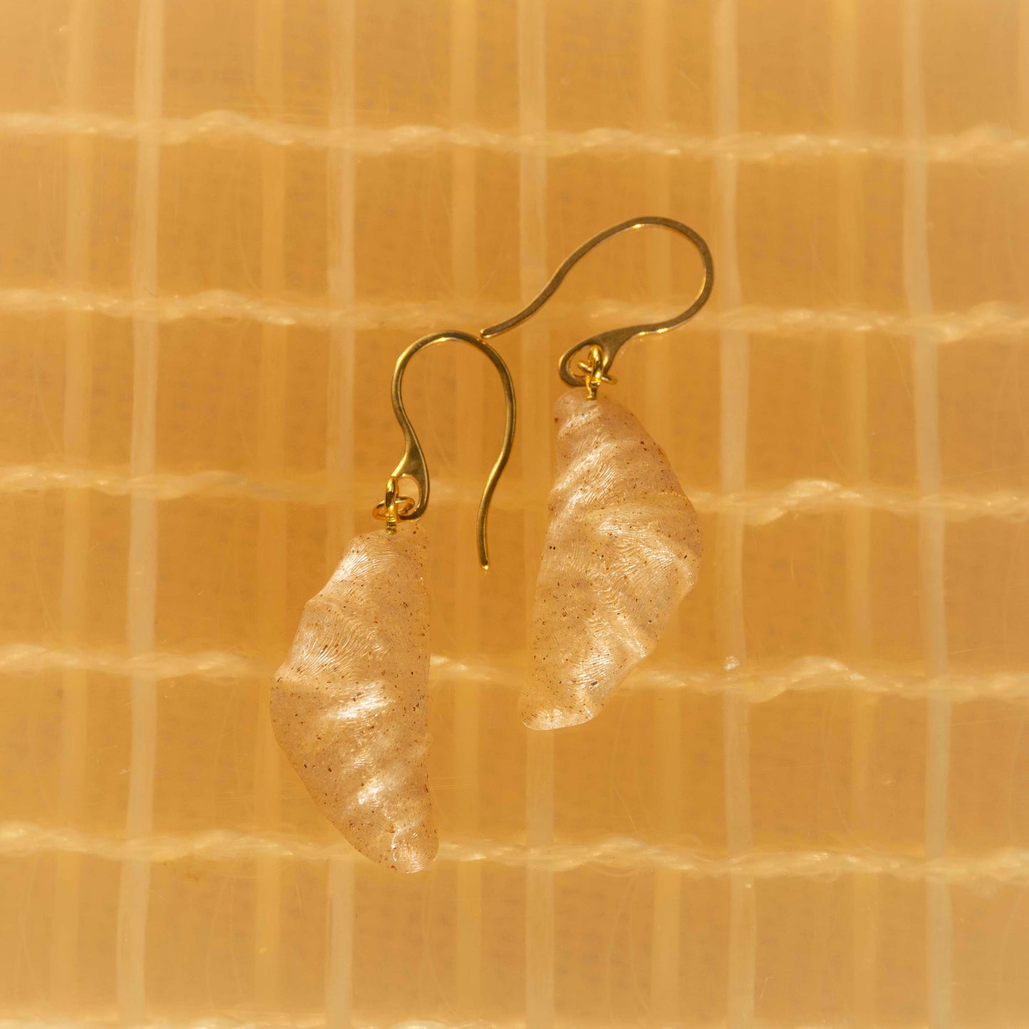 Croissant Drop Earrings - statement jewelry for day/night