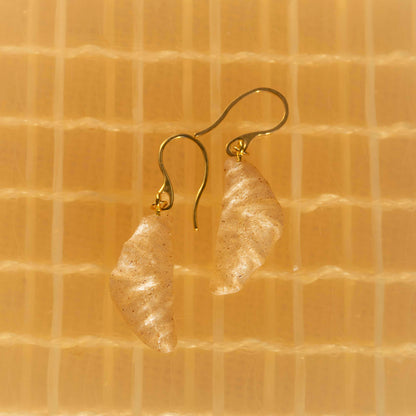 Croissant Drop Earrings - statement jewelry for day/night