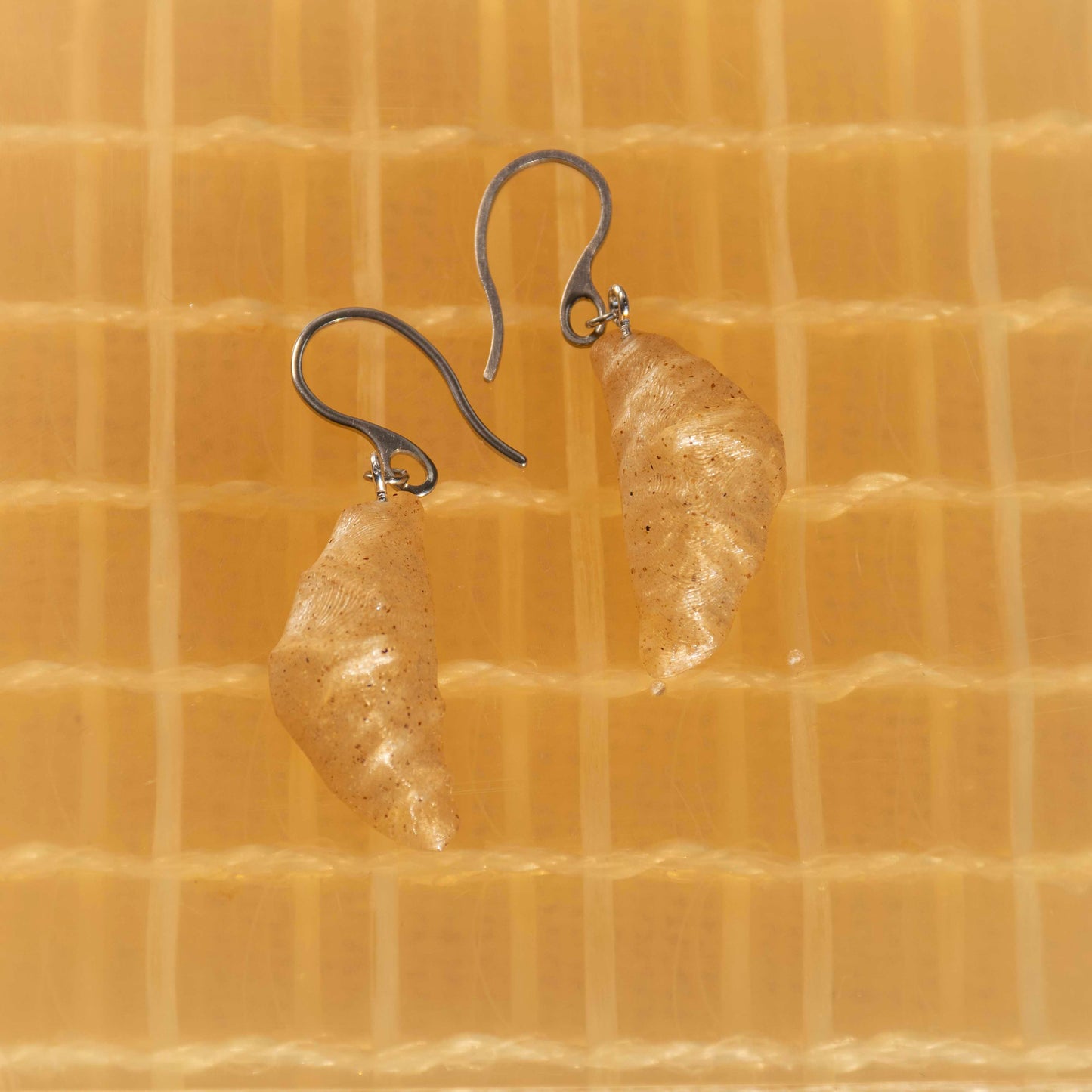 Croissant Drop Earrings - statement jewelry for day/night