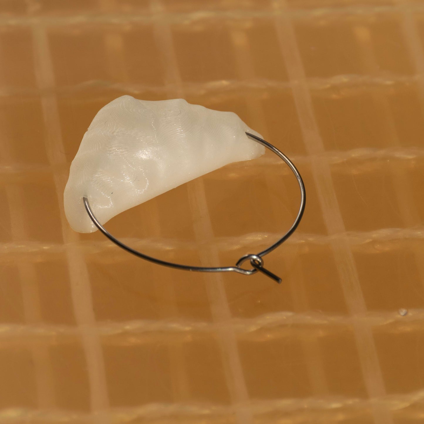 Croissant Hoop Earrings - statement jewelry for day/night